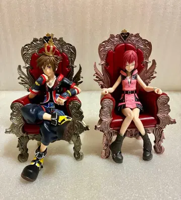 킹덤하츠 피규어 소라 카이리 2체 세트 제일복권