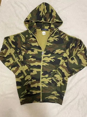 HYDROGEN 카모플라쥬 후드티 S