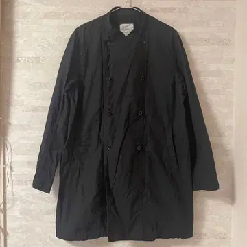 HTS 코튼 더블 버튼 자켓 블랙 46