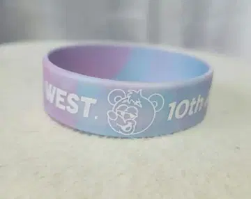 WEST. 10th Anniversary 러버 밴드