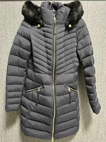 [새상품급] Tommy Hilfiger 다운 코트 네이비 타미힐피거