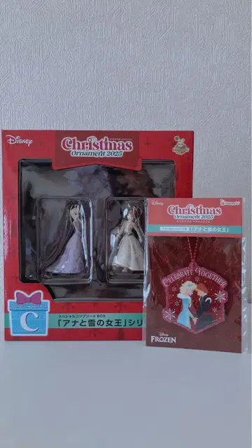 디즈니 크리스마스 오너먼트 해피 복권 아나와 눈의 여왕 상자 없음