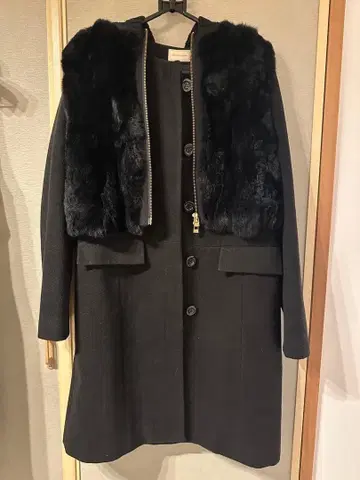 베로폰나 블랙 롱 코트 1 사이즈