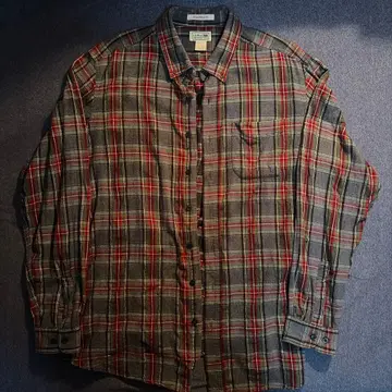 L.L.Bean 플란넬 셔츠 L