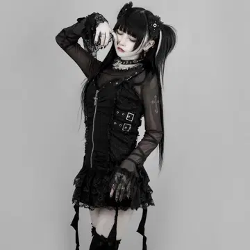 DimMoire 드레스 & 이너 SET Black