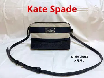 케이트 스페이드 숄더백 네이비/베이지