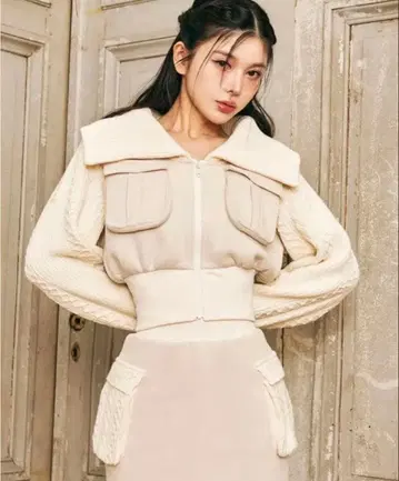 다리치 Darich 니트 콤비 맨투맨 셋업