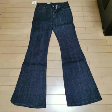 EDWIN 800SX 빈티지 벨보텀 데님 30/34 미사용 새상품 블랙