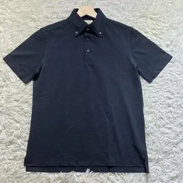 에디피스 반팔 피케 셔츠 베레스트 네이비 남성용 상의