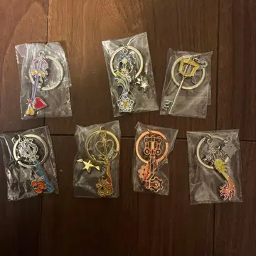 킹덤하츠 키 블레이드 참 컬렉션 제일복권 G상 7개 세트