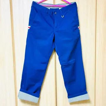 더 샵 TK 네이비 스트라이프 포켓 팬츠 L 사이즈