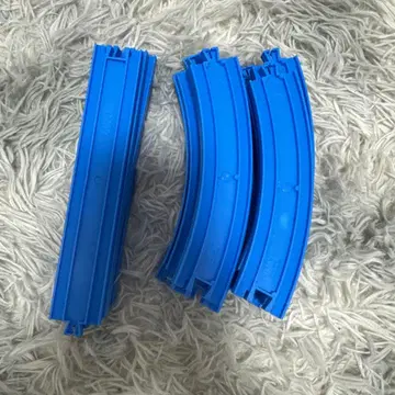 프라레일 커브 레일 파랑 16개 직선 5개