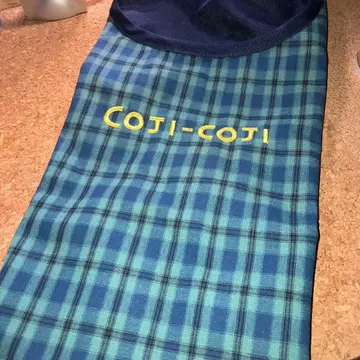 COJI-COJI 체크 무늬 에이프런 코지코지 굿즈