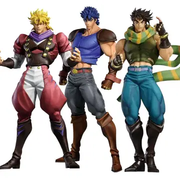 죠죠의 기묘한 모험 조나단 디오 죠셉 피규어 3체 세트