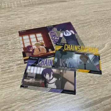 체인소 맨 클리어 카드 컬렉션 가무 덴지 레제 봄