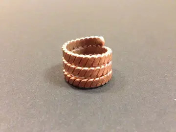 핸드메이드 텐서 반지 433hz