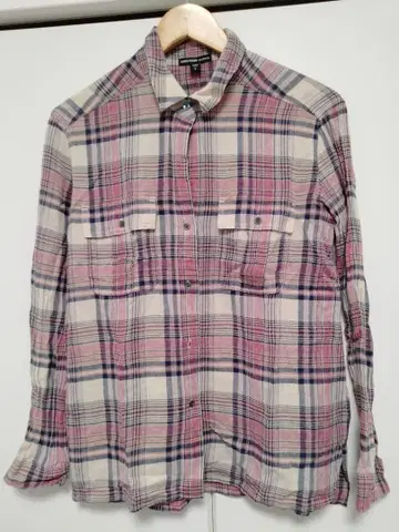 JAMES PERSE 체크 무늬 긴팔 셔츠 사이즈 2