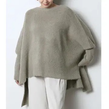 택 포함 미사용 새상품 meri 모몽가 루즈핏 니트 그레이지