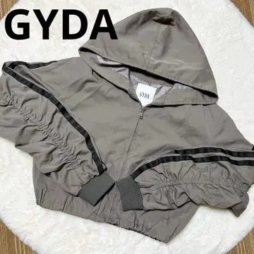 [ 새상품 ] GYDA 후드 부착 크롭 자켓