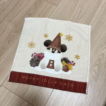 디즈니 리조트 크리스마스 2025 릴린린 미니 타월