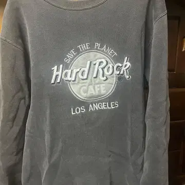 Hard Rock Cafe 그레이 긴팔 트레이닝복 맨투맨