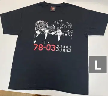 L 빈티지 78-03 듀란 듀란 티셔츠 DURAN DURAN