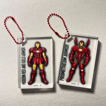 MARVEL 아크릴 키링 2종 세트