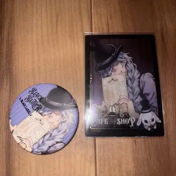 쿠로시츠지 언더테이커 클리어 카드 캔뱃지