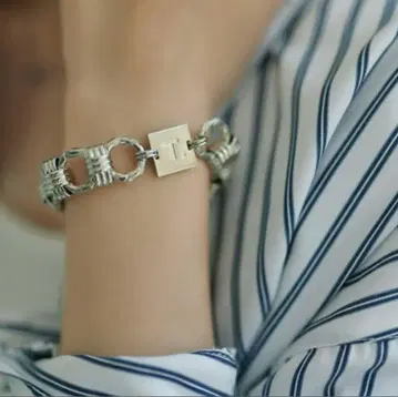 TINA: JOJUN 체인 팔찌 실버