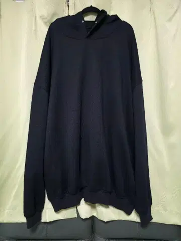 IKUMI BIG SWEAT HOODIES 오버 사이즈 후드티 블랙