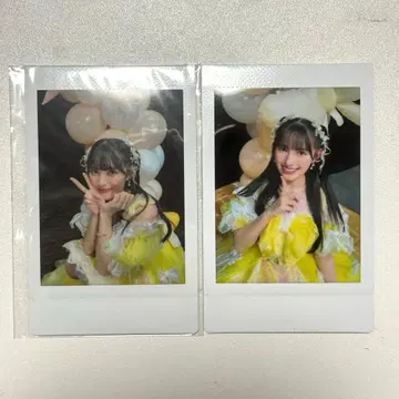 스가타 아키 폴라로이드 2장 세트