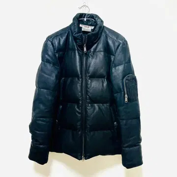 레어 캐서린 햄넷 양가죽 다운 자켓 L 블랙