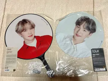 BTS SUGA 공식 부채 2개 세트