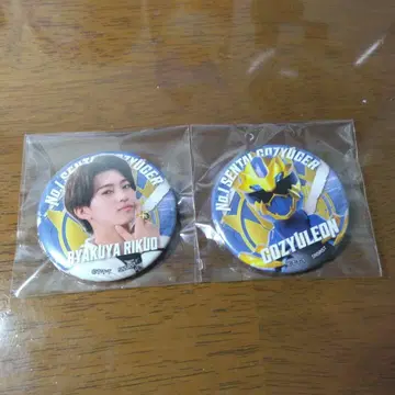 고쥬우쟈 산스타 캔뱃지 컬렉션 백야육왕 고쥬우레온