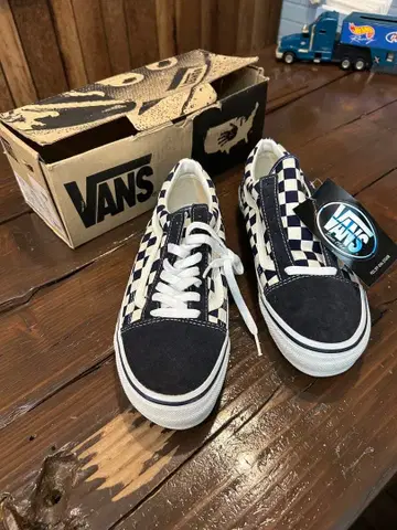 VANS 올드스쿨 90s 데드스탁 V36-38 네이비/화이트