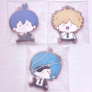 체인소 맨 챠비챠비 러버 키링 하야카와 아키 덴지 히메노