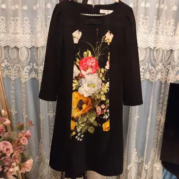 Super Beauty 플라워 프린트 원피스 40