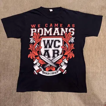 WE CAME AS ROMANS WCAR 티셔츠 밴드 티셔츠