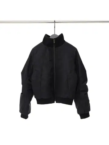 봄버 자켓 짧은 기장