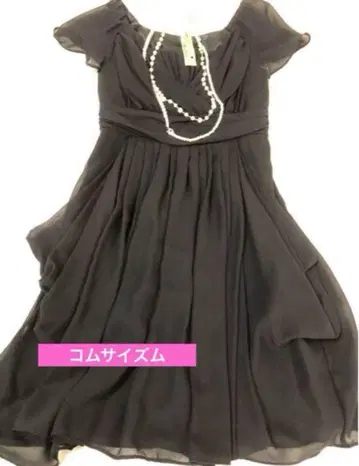 새상품급 1회 착용 컴시즘 원피스 파티 드레스 클리닝 완료 상태 좋음