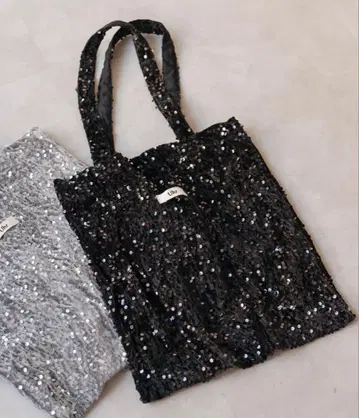 spick and span Uhr/우아 별주 스팽글 토트백