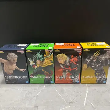 나의 히어로 아카데미아 피규어 4개 세트 GiGO 한정판