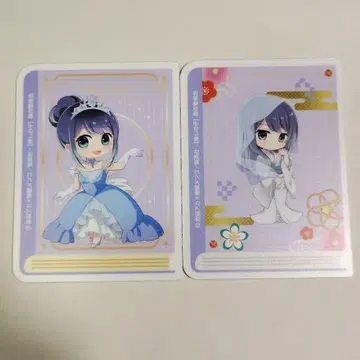 최애의 아이 ORB 카페 쿠로카와 아카네 특전 코스터 2장 세트