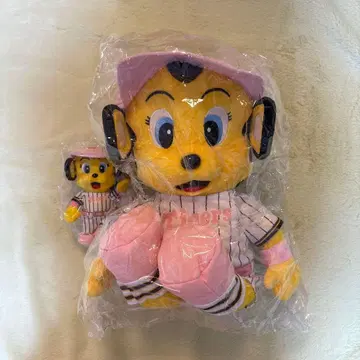 한신 타이거즈 럭키 봉제 인형 새상품 L 사이즈 봉제 인형 마스코트