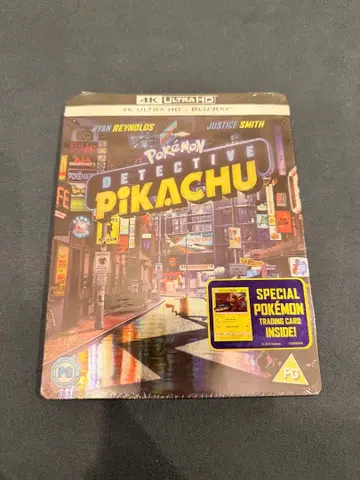 포켓몬 명탐정 피카츄 스틸북 미개봉 새상품