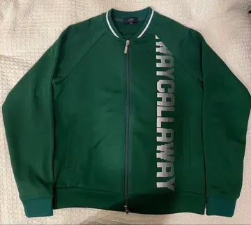 캘러웨이 그린 집업 트레이닝복