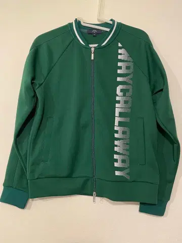 캘러웨이 그린 집업 트레이닝복