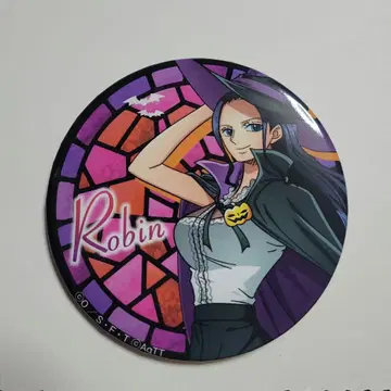 도쿄 원피스 타워 한정판 로빈 캔뱃지 할로윈 2019