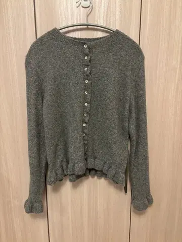 ZARA 프릴 가디건