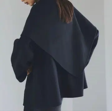 anuans 리버 울 미들 머플러 코트